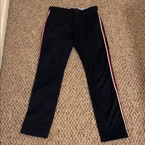 Tommy Hilfiger men custom fit strip pants